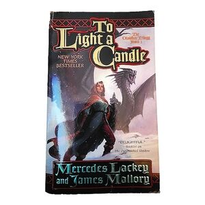 CLEARANCE💕To Light a Candle by Mercedes Lackey and James Mallory Paperback Book